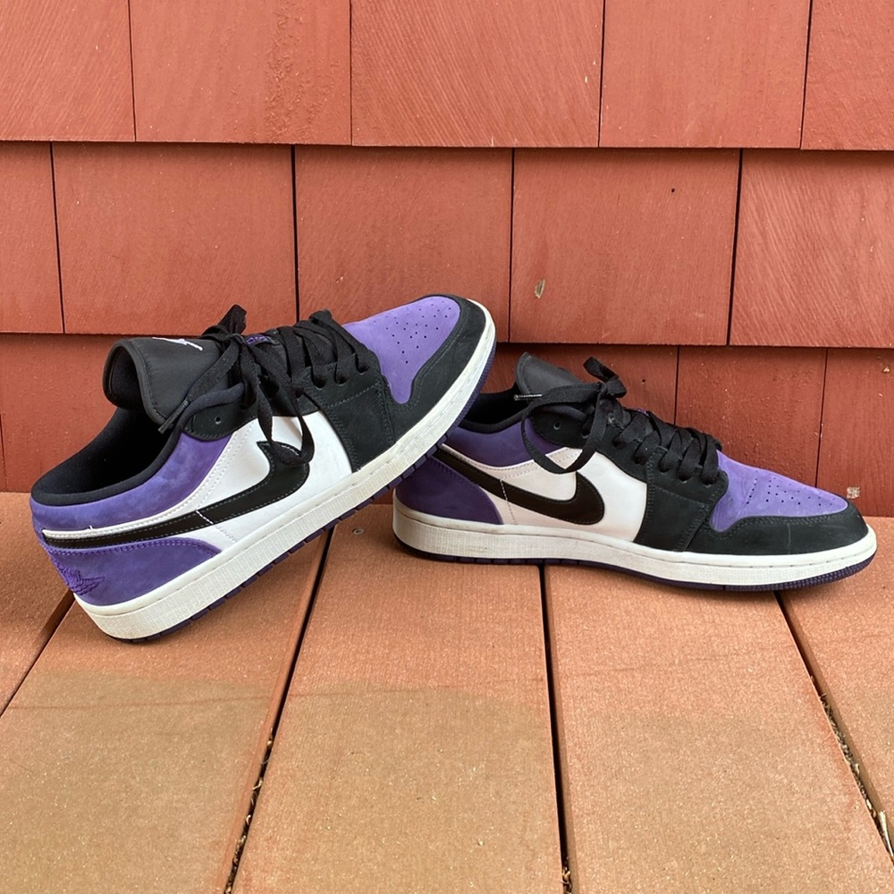 Nike Air Jordan 1 Low’s (Court Purple)